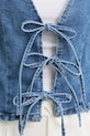 Answear Lab geaca jeans rd2953.FKK albastru