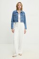 Answear Lab geaca jeans h822.flk albastru WW25