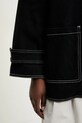 Answear Lab jachetă de cămașă din bumbac LC240286.hos negru