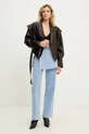 Answear Lab geaca ramones WW25.KUD077 maro WW25