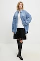 Answear.LAB kurtka jeansowa PK2418.ios niebieski WW25