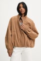 Answear Lab kurtka nieocieplane brązowy 3794.flk