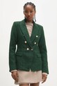 Answear Lab sacou cu captuseala verde v2121t.FLK