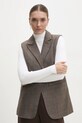 Answear.LAB gilet marrone B531.hos