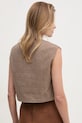Îmbrăcăminte Answear Lab vesta 71311GL.ims maro