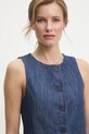 Answear Lab kamizelka jeansowa niebieski 93106.ios