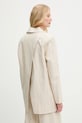 Oblečení Sako s příměsí lnu Answear.LAB 2626.HAK béžová