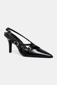 Answear Lab pantofi cu toc calcai expus negru 89.01.ios