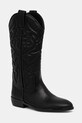Answear Lab cizme neizolat negru M4760.hms