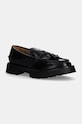 Answear Lab mocasini imitatie de piele negru M4621.hms