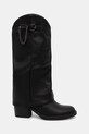 Answear Lab cizme JF28017.HWK negru WW25