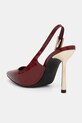 Obuwie Answear Lab szpilki 9201.HWK bordowy