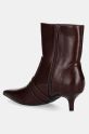 Încălțăminte Answear Lab botine 51373.ims burgundia