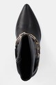 Answear Lab botine negru lancuch.hms