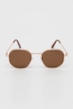 Answear.LAB okulary przeciwsłoneczne CF6001.hjk brązowy WW25