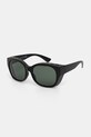 Answear Lab occhiali da sole a tinta unita nero 201471.flk