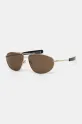 Answear Lab okulary przeciwsłoneczne jednolita brązowy 016780.flk
