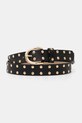 Answear Lab pasek skórzany czarny ld2035black.iak