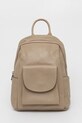 Answear.LAB plecak skórzany skóra licowa beżowy 1099.hMS