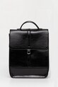 Answear Lab ghiozdan de piele uni negru 1343.cjk