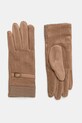 Rukavice Answear.LAB imitace semiše hnědá zs38.ios