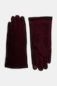 Rukavice Answear.LAB další burgundské zs28.ims