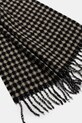 Vlnený šál Answear.LAB ed201.ios čierna WW25