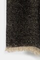 Шарф з шерстю Answear.LAB JW29.hms чорний WW25