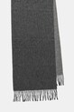 Vlnený šál Answear.LAB 1172.cms sivá WW25
