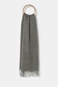 Vlnený šál Answear.LAB melanž sivá stella1.FLK