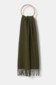 Answear Lab esarfa de lana panza verde pashmina2.flk