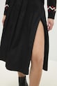 Answear Lab fustă din bumbac negru sng.50.tos