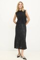 Answear Lab fustă ck08350.fos negru WW25