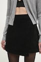Suknja-hlače od samta Answear.LAB crna H2258N.hms