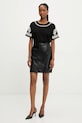 Answear Lab fustă 4148.IKK negru WW25