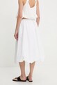 Odzież Answear.LAB spódnica bawełniana 1691.HWK biały