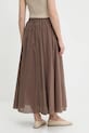 Odzież Answear.LAB spódnica bawełniana 3819.ios brązowy