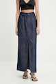 Τζιν φούστα Answear.LAB casual σκούρο μπλε 93181.iak