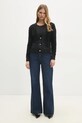 Answear.LAB jeansy 9383.tos granatowy WW25