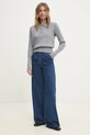 Answear Lab jeansy rd2758.flk granatowy WW25