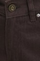 Джинсы Answear.LAB sng.86.tos коричневый