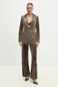 Answear Lab pantaloni de catifea p2228.ios bej WW25