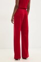 Odzież Answear.LAB spodnie welurowe p2228.FLK czerwony