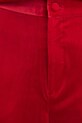 Answear.LAB spodnie welurowe czerwony p2228.FLK