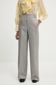 Answear Lab pantaloni uni argintiu VS12765PA.ims