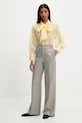 Answear.LAB spodnie VS12765PA.ims srebrny WW25