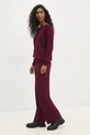 Answear Lab pantaloni 2249.ims burgundia WW25