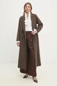 Answear Lab spodnie b9628.fms brązowy WW25