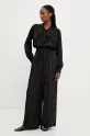 Answear.LAB nadrág 93006.IWK fekete WW25