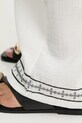 Îmbrăcăminte Answear Lab pantaloni de bumbac P28.3506.tos alb